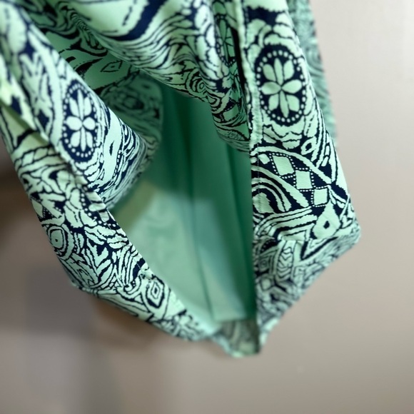 Pink large dress17 p2p. 35” length  vneck preloved no flaws - Picture 3 of 7